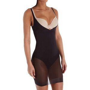 Miraclesuit Wear-Your-Own-Bra Sheer Extra-Firm Control Full Slip 2772 Black S NW